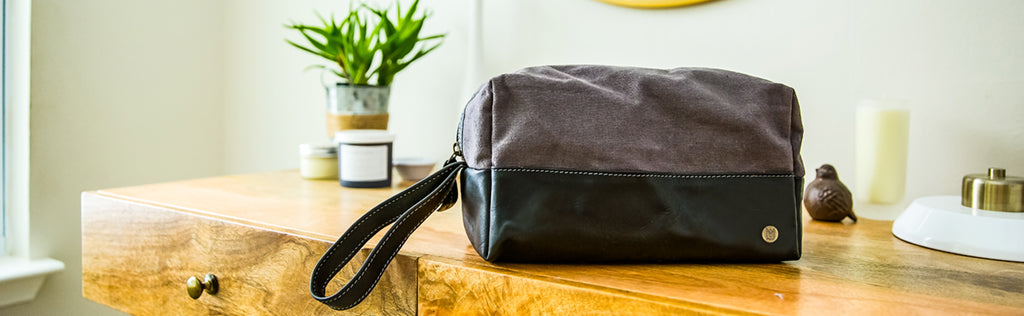 The Toiletry Bag - 'Dopp Kit' or 'Wash Bag' – MAHI Leather