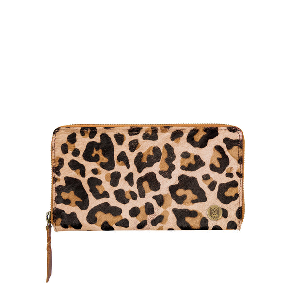 Brown Carasky leopard-print leather cosmetics pouch | Christian Louboutin |  MATCHES UK