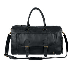 leather overnight bag