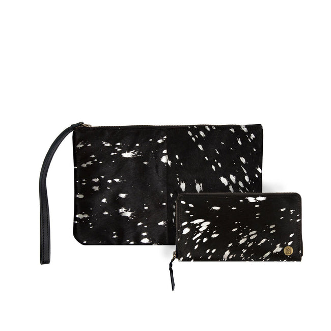 Evening purse clutch Verde 01-1412 black