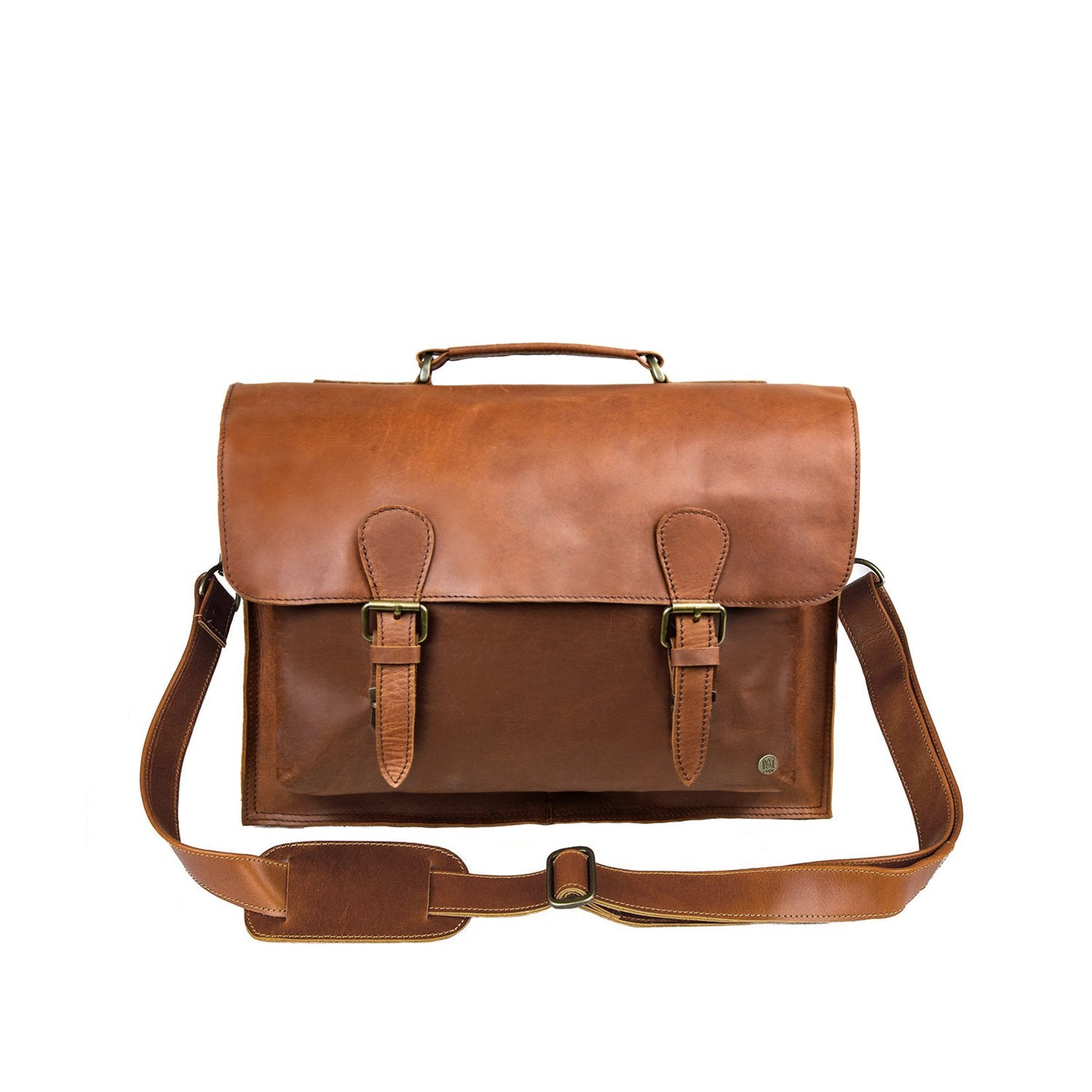 Brown Leather Messenger Bag - Satchel & Page Men's Leather Laptop Bag