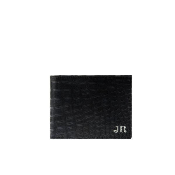 Multiple Wallet - Luxury Crocodilien Matte Black