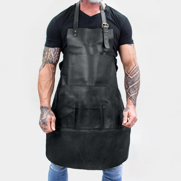 Almazan Kitchen® Leather Apron(M)