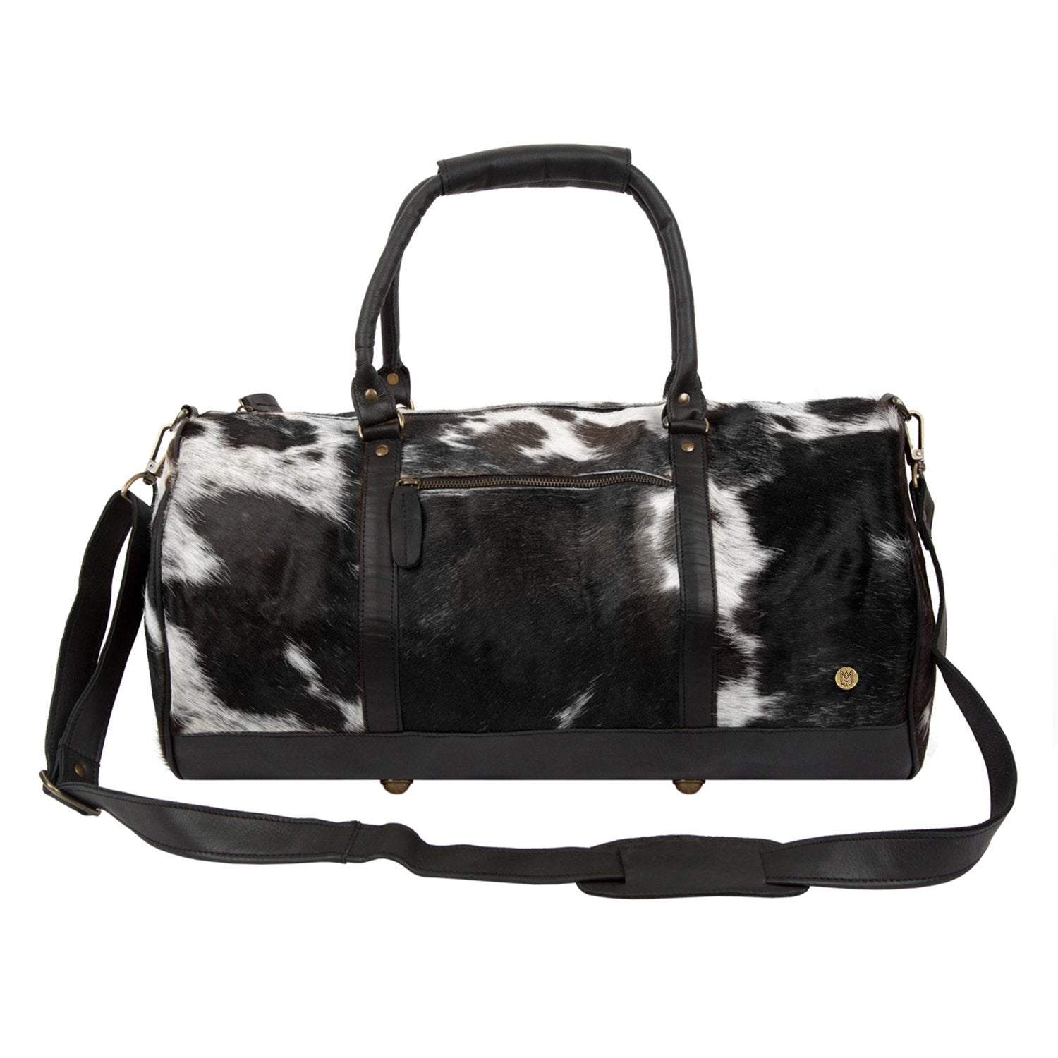 Cowhide Fringe Mini Duffle Bag – Western Linens