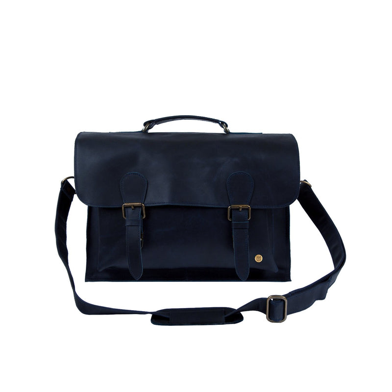 navy satchel