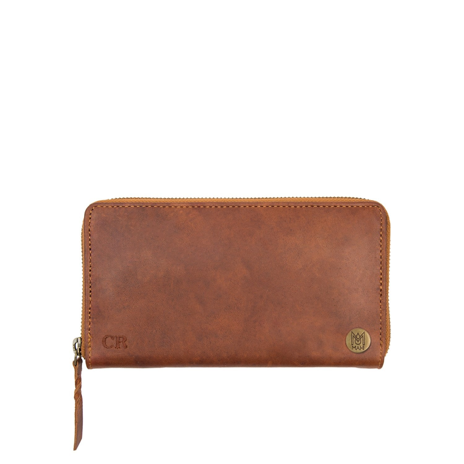 Classic Tan Leather Passport Cover by VIDA VIDA