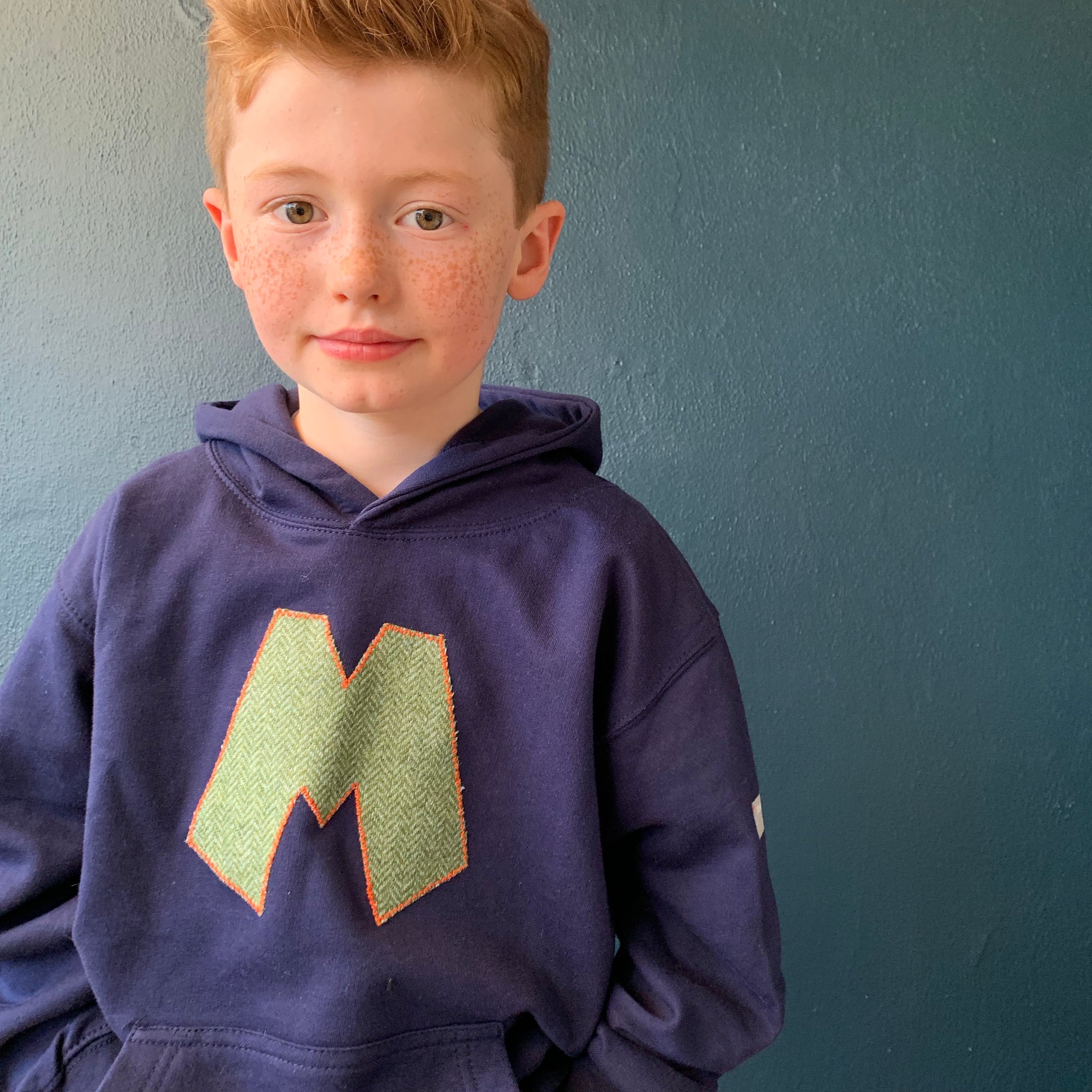 boys personalised hoodie