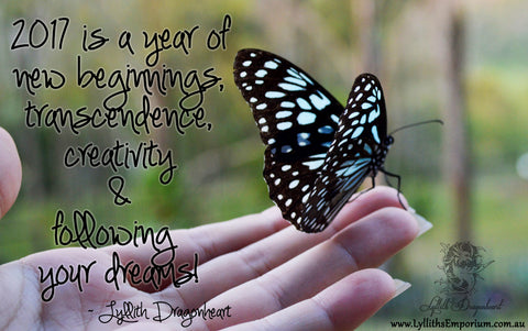 Transcendence, new beginnings, butterfly, new you
