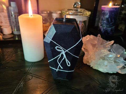 coffin candle releasing spell