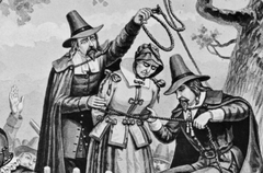 Bridget Bishop hanging - Salem witch trials :(