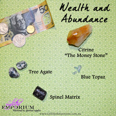Crystals for Wealth Money & Abundance