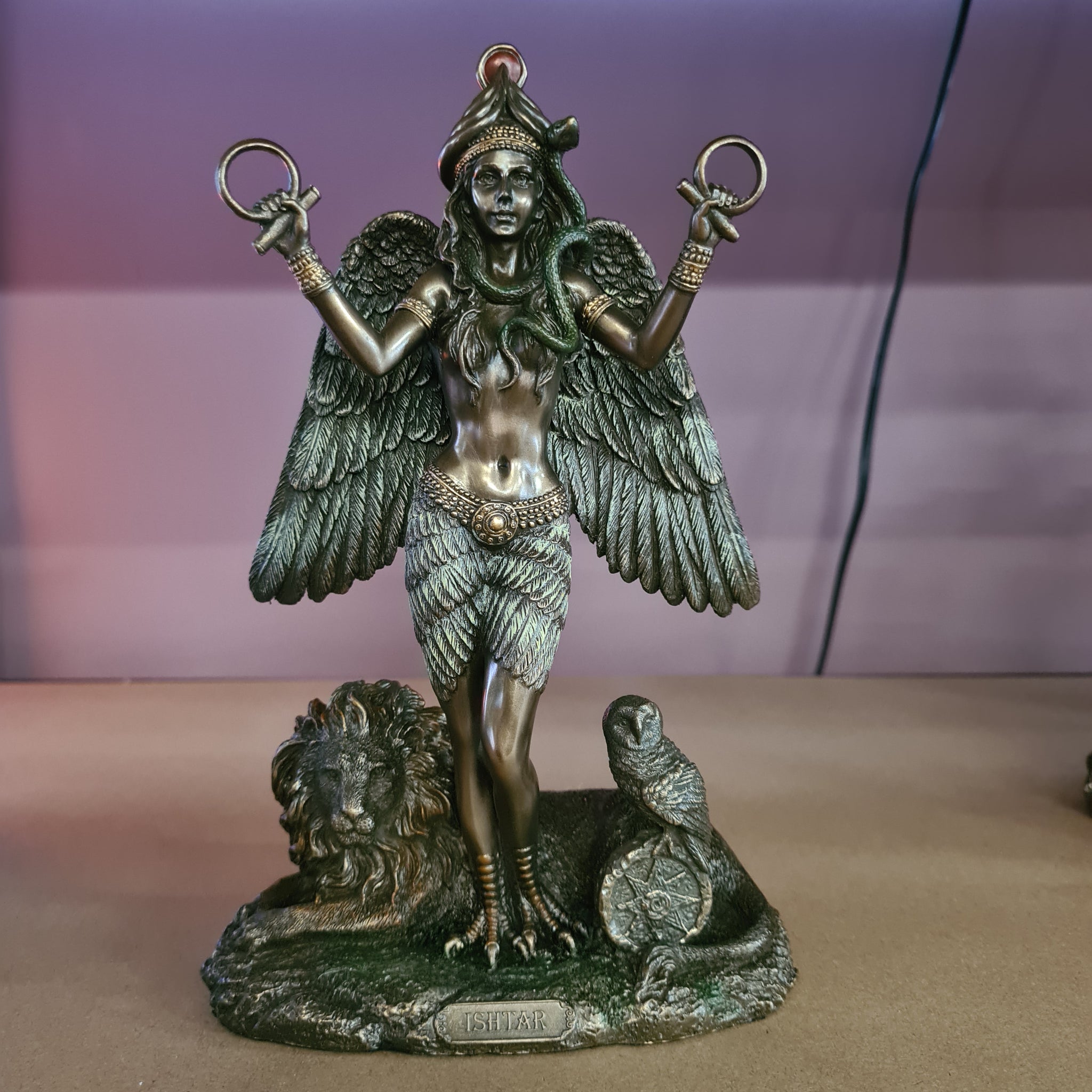 Ishtar ~ bronze statue | Lylliths' Emporium