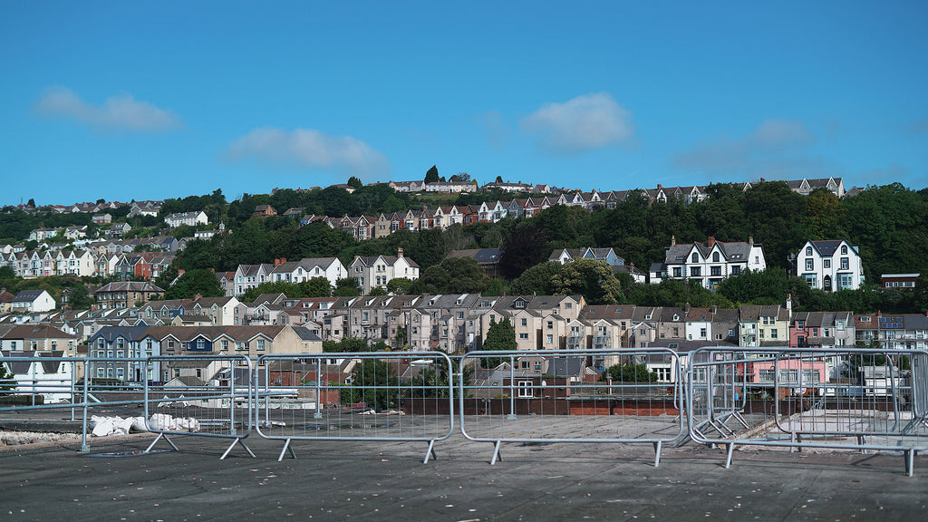 Mount Pleasant, Swansea, viewed from the rooftop of Hacer Development's Picton Yard project