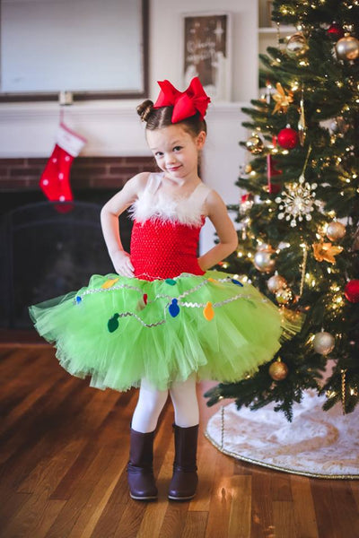 Grinch Tutu, Girls Grinch Costume, Girls Christmas Dress | Little Ladybug  Tutus
