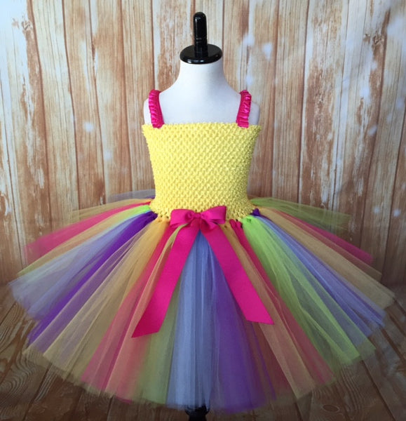 ﻿Rainbow Tutu, Rainbow Tutu Dress, Rainbow Birthday Party | Little ...