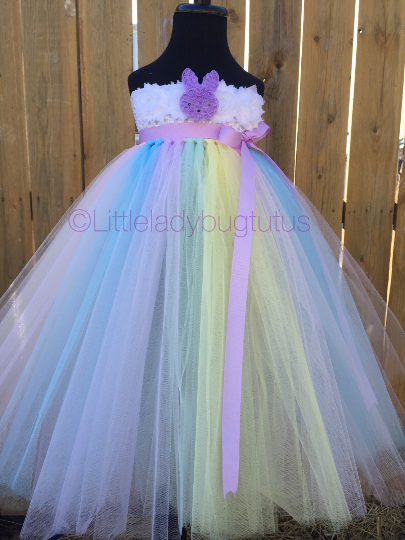 Easter Tutu, Easter Girls Tutu Dress, Bunny Tutu, Bunny Tutu Dress ...