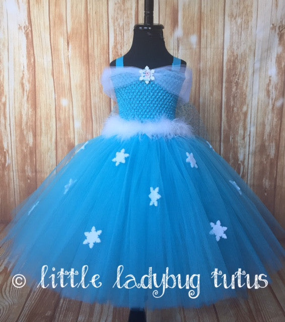 frozen elsa tutu dress