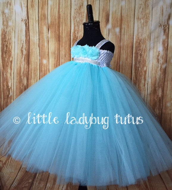 Flower Girl Tutu Dress, Girls Birthday Tutu Dress | Little Ladybug Tutus