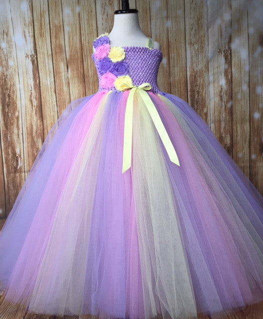 lavender colour dress for girl