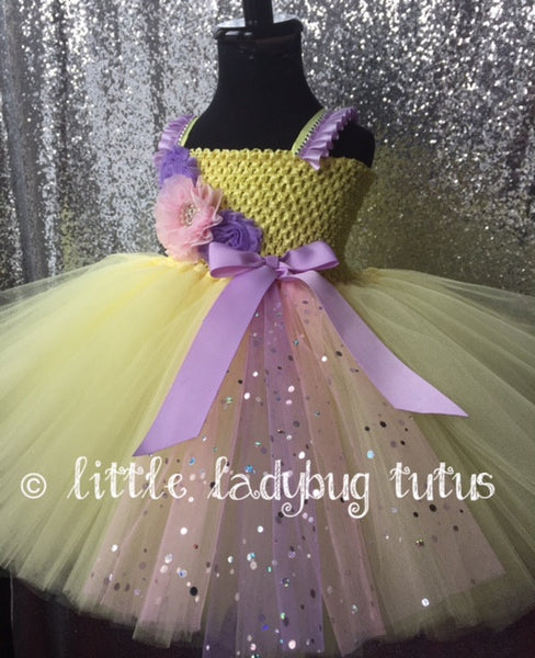 Yellow Tutu, Yellow Tulle Dress, Yellow Tutu Dress, Easter Tutu ...