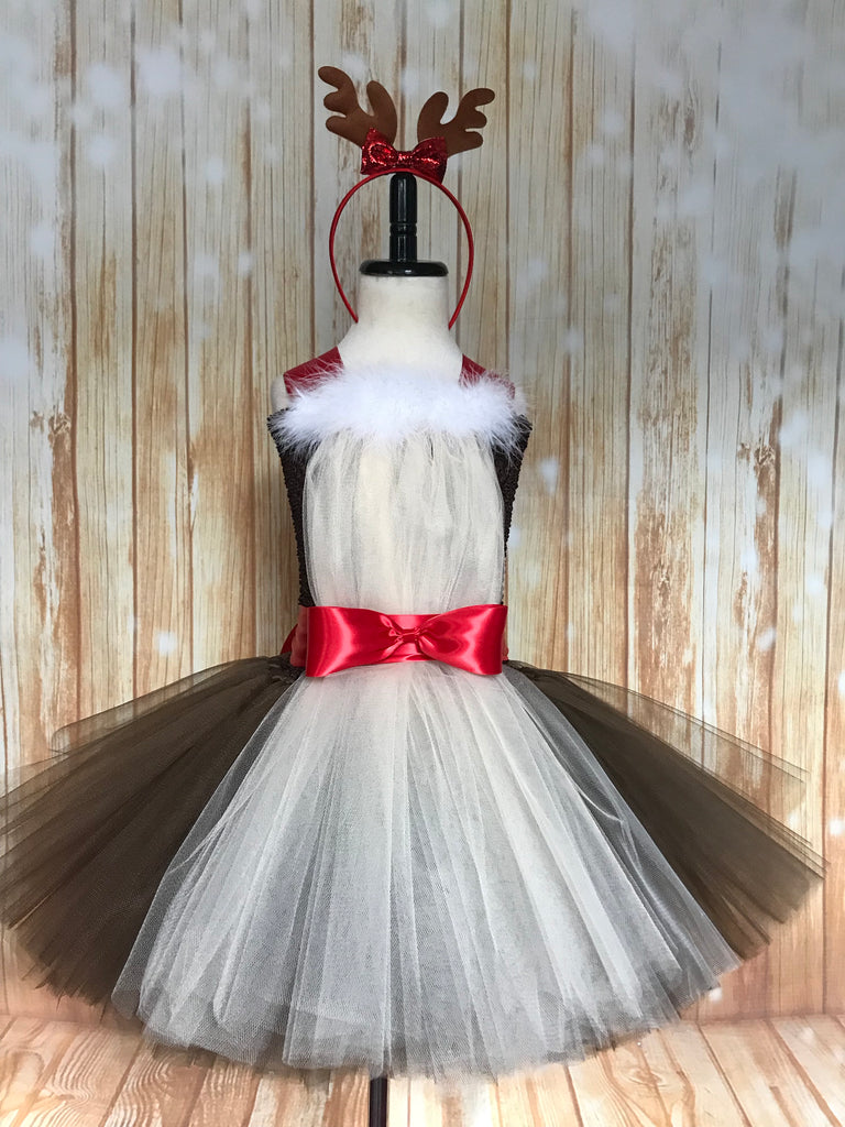 reindeer tutu dress