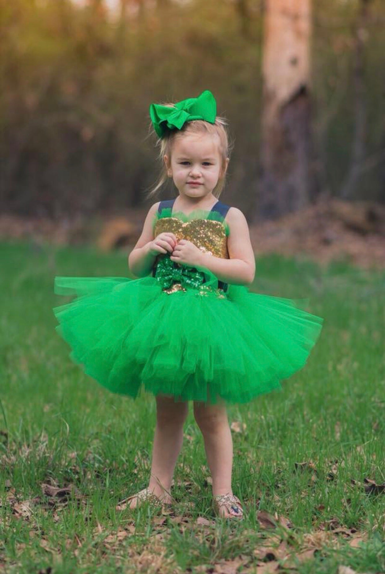 St. Patrick’s Day Tutu, Girls Leprechaun Tutu Costume, Irish Tutu Dres ...