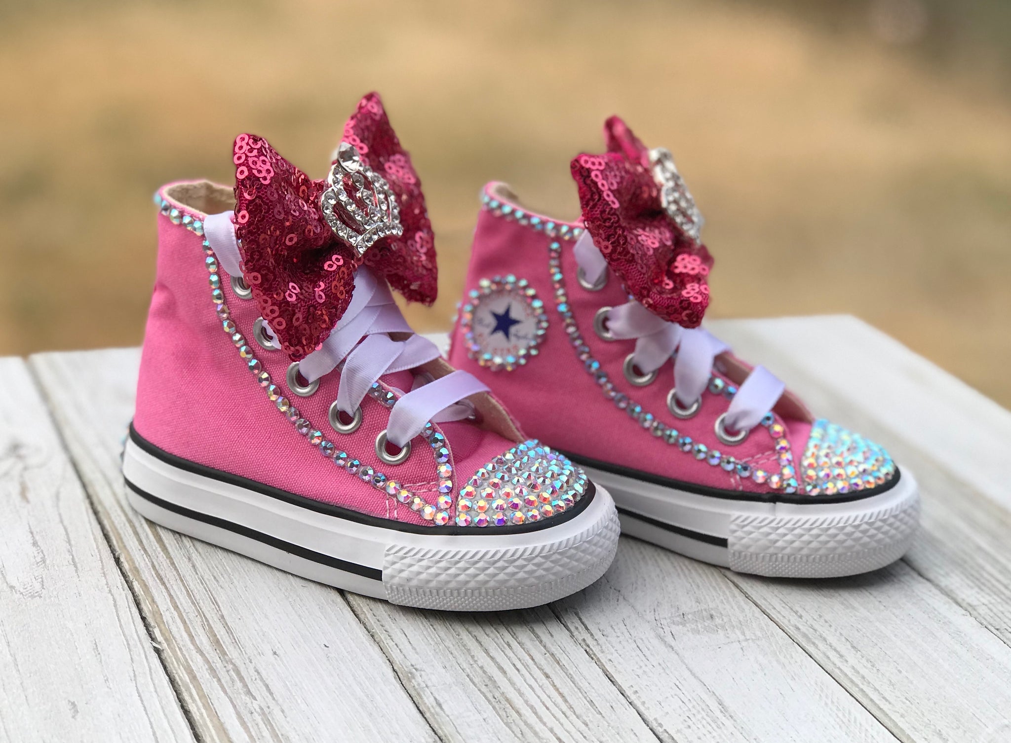 princess bling converse