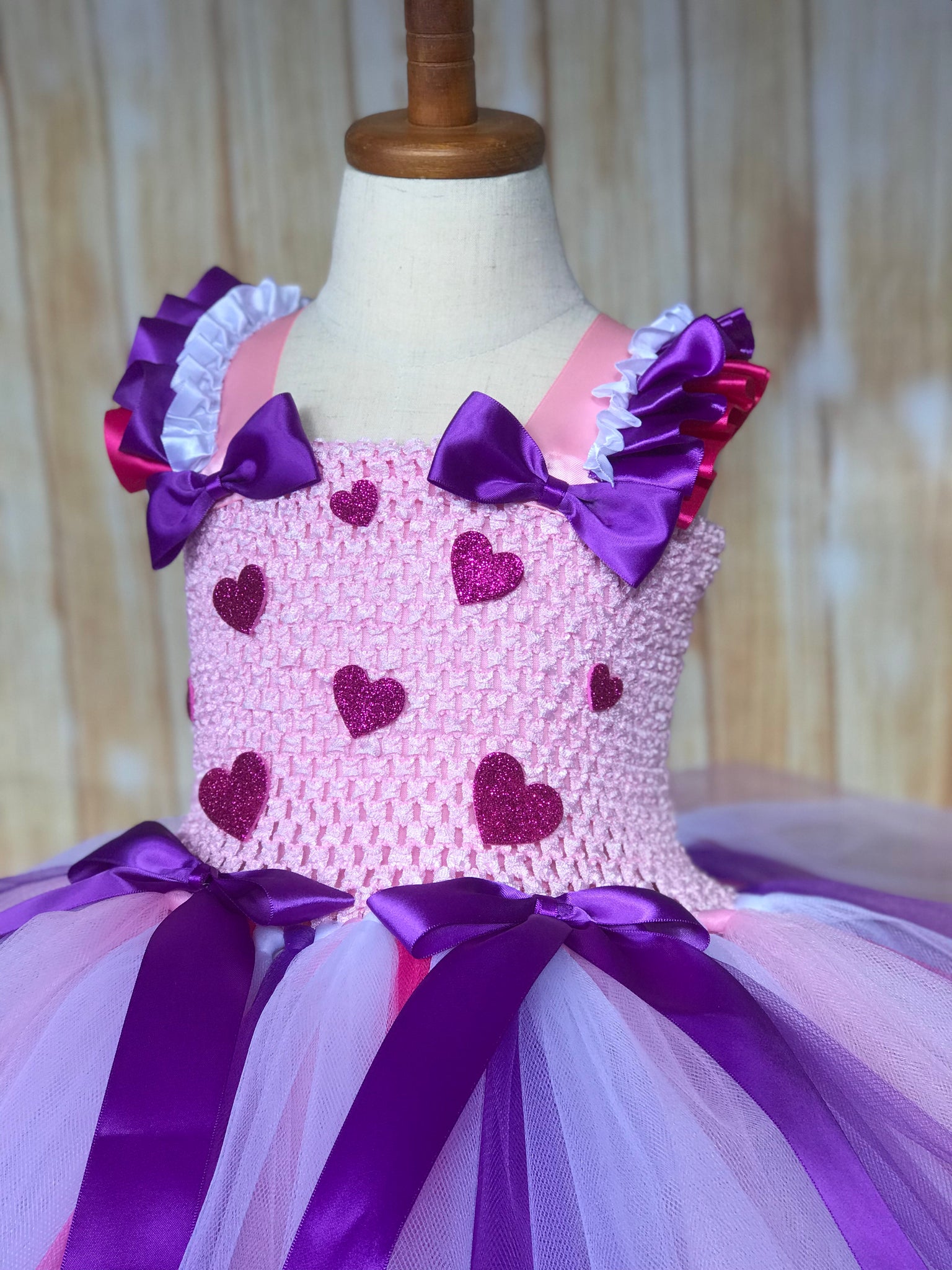 Valentines Day Tutu Heart Tutu Love Tutu Little Ladybug Tutus 