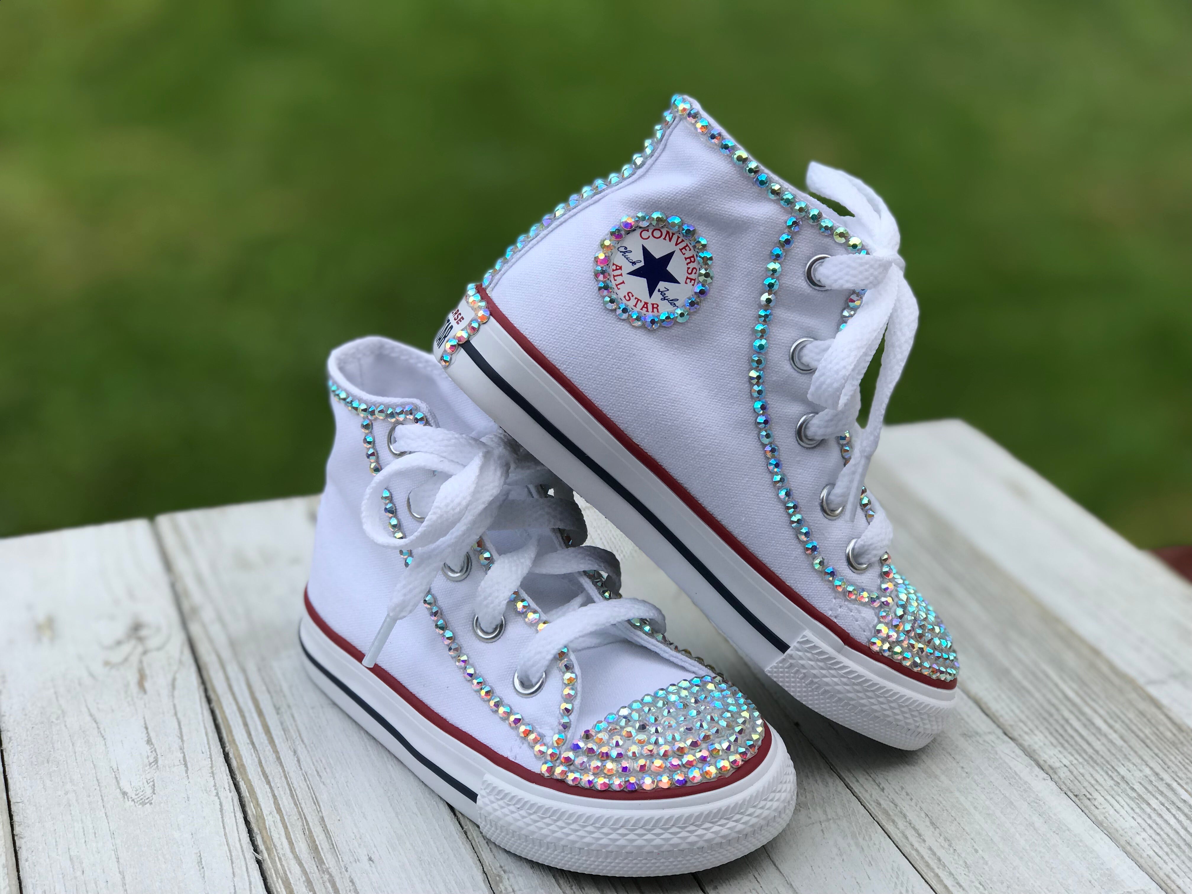 White Sneakers, Little Kids Shoe 10-2 | Little Ladybug
