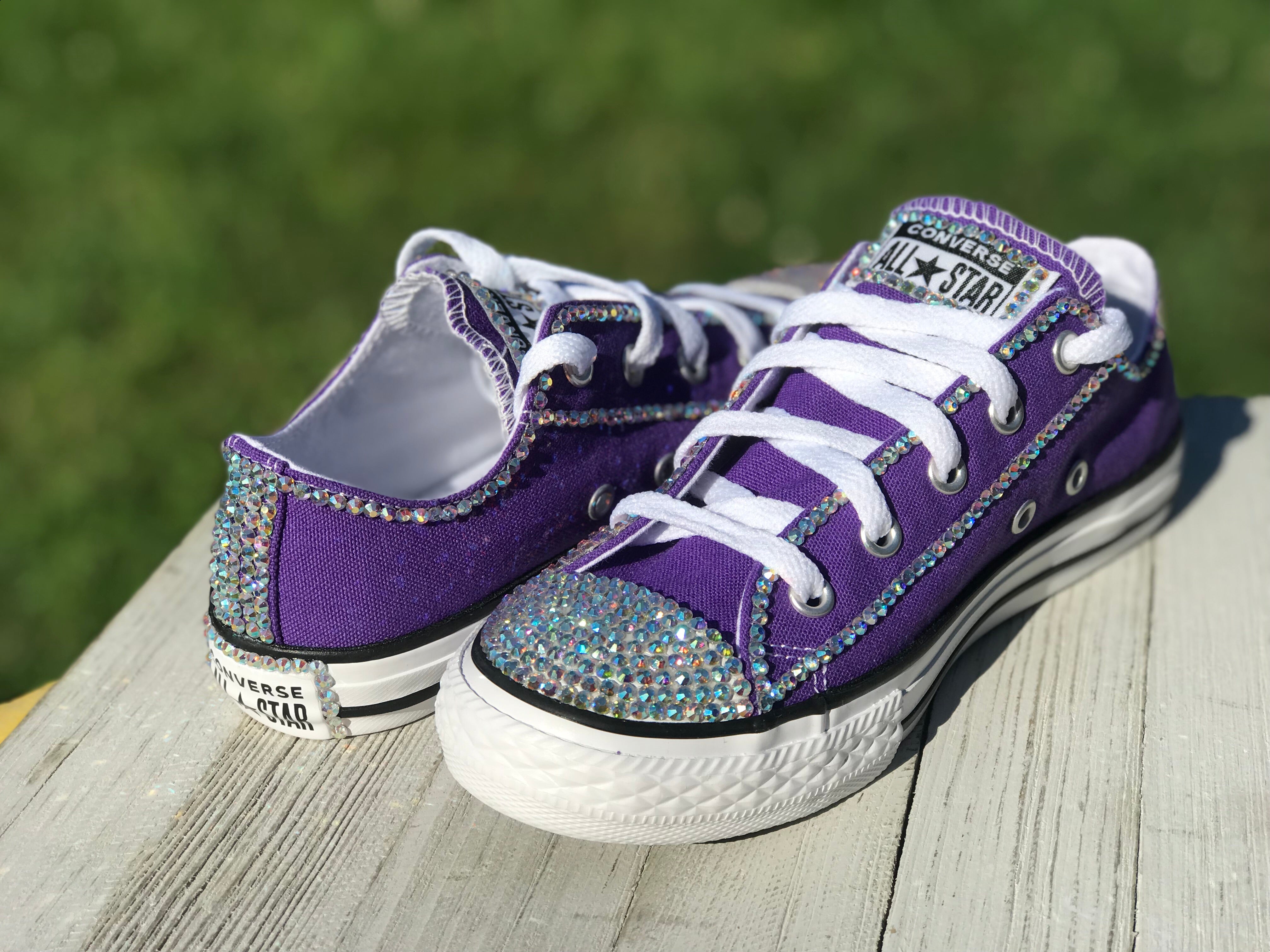 lavender converse sneakers