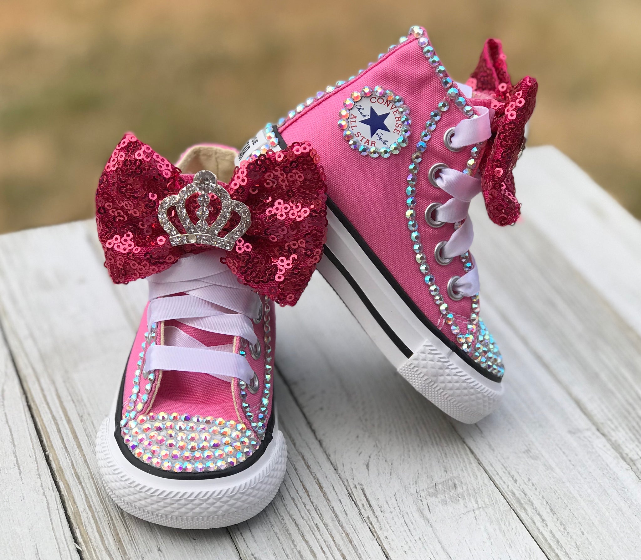 princess bling converse