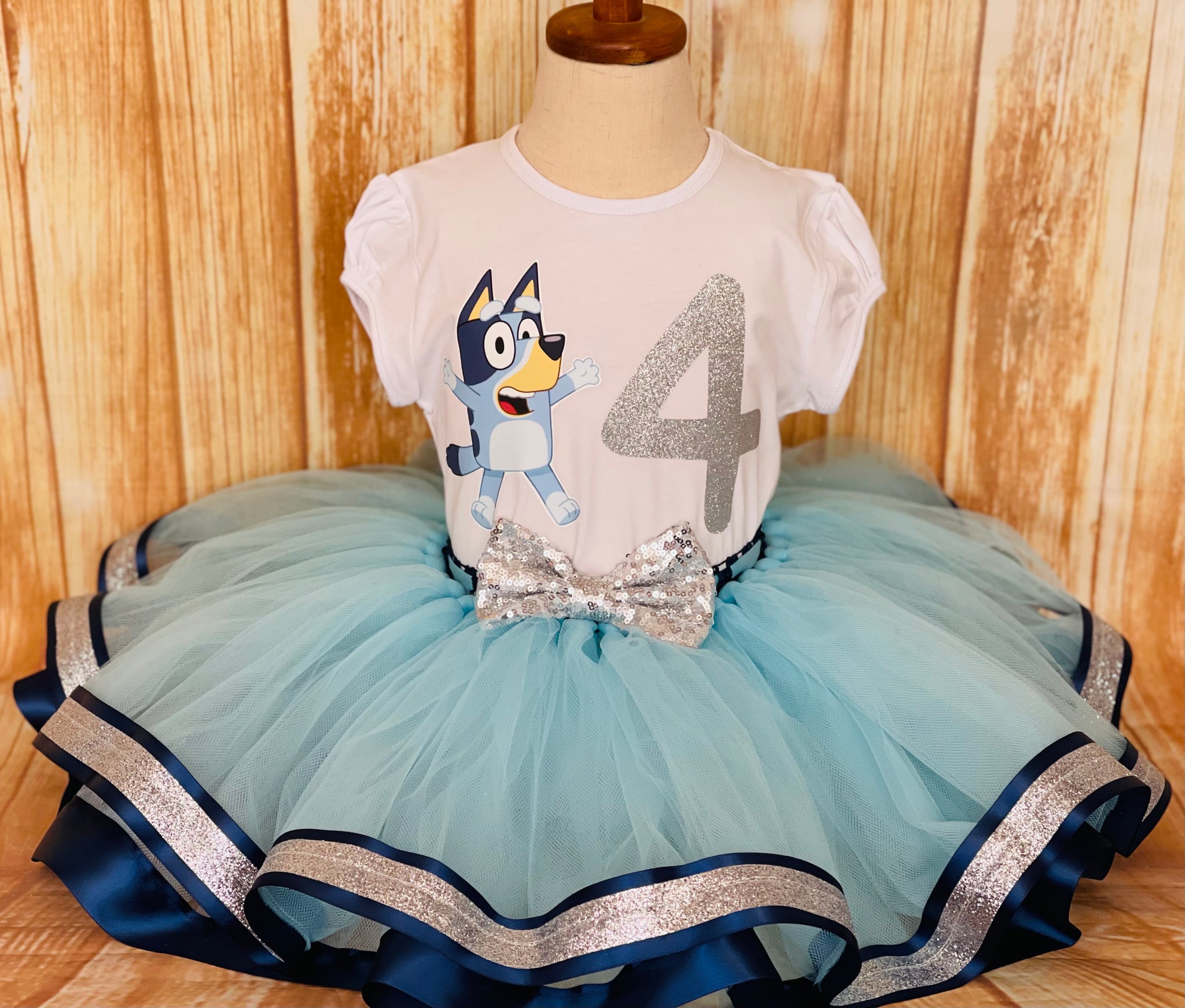 Bluey tutu set-Bluey outfit-Bluey dress-bluey birthday – Pink Toes