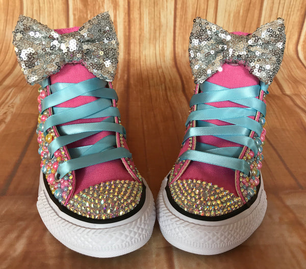 Girls Custom Converse Sneakers | Little Ladybug Tutus