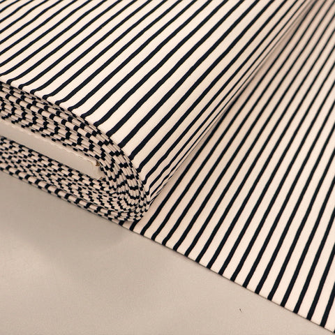 Wide Stripe - INK, per 1/2 yard