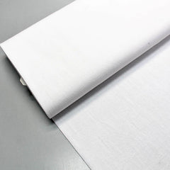 white stonewashed cotton fabric