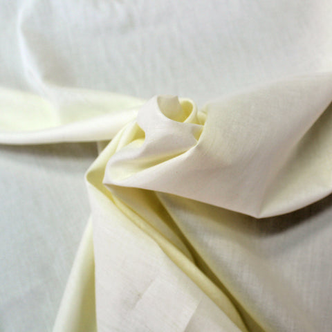 Indian Plain Solid White Color 100% Cotton Fabric Voile Craft Dressing  Material