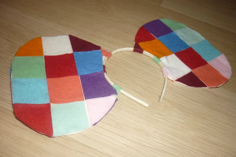 Elmer the Elephant felt costume