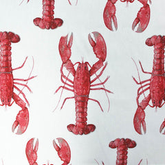 Lobster print fabric