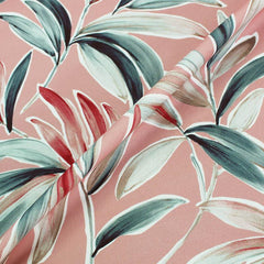 Banana Leaf fabric pink