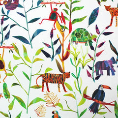 Jungle theme fabric
