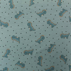 Organic cotton children's prints dinosaur