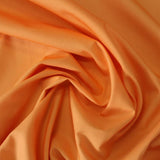 orange cotton poplin fabric