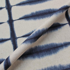 Blue home furnishing tie-dye fabric