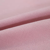 Pink cotton panama fabric