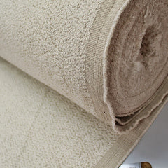 Cream boucle upholstery fabric