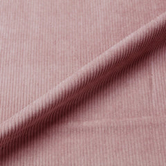 Dusky pink furnishing corduroy fabric