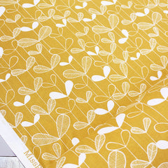 Miss Print sunflower yellow fabric