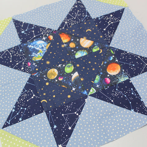 Space themed quilt