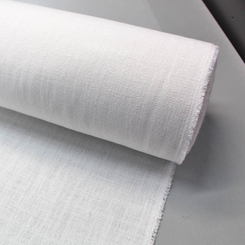 White Plain Cotton Fabric