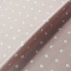 Spotted Pale pink fabric